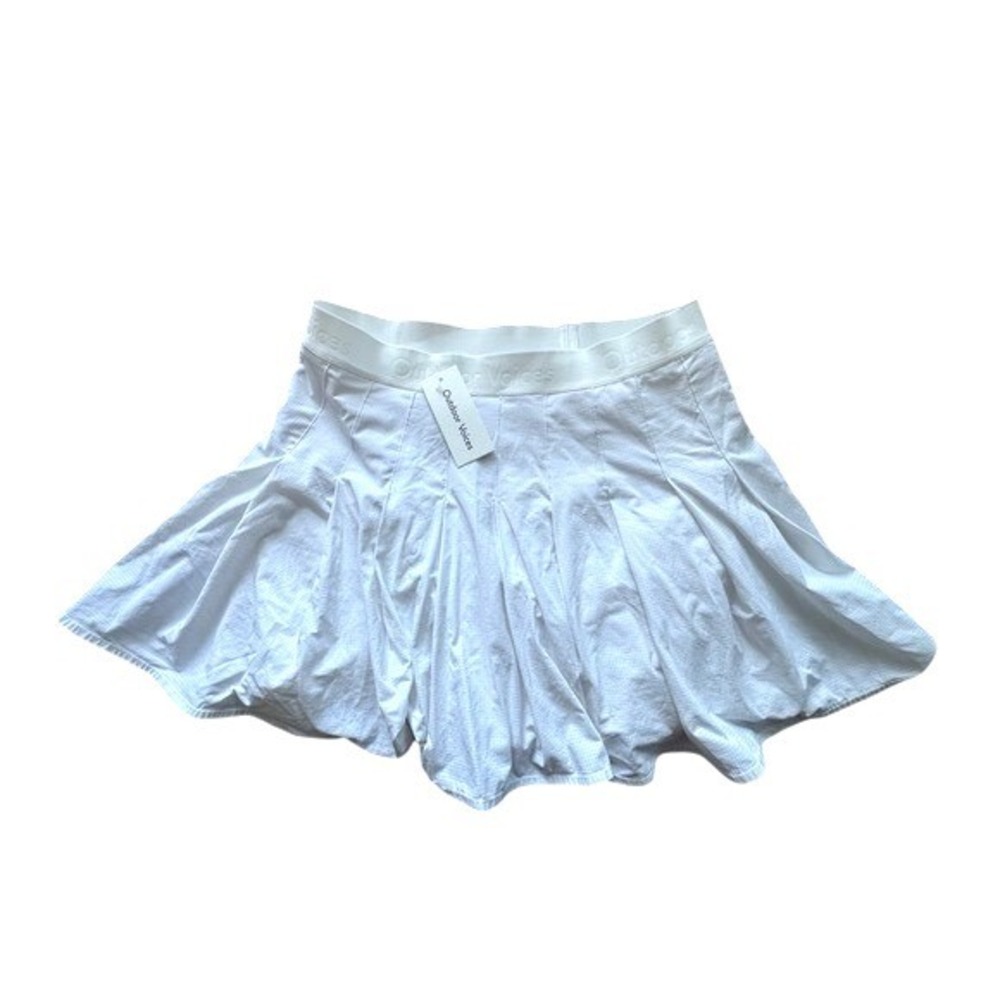 NWT! Outdoor Voices Sport Skort White 4" size Large